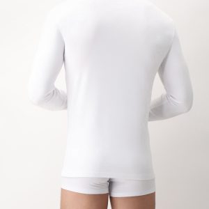 Alternative view of T-Shirt girocollo Manica Lunga in caldo cotone interlock art. 1802 CAGI